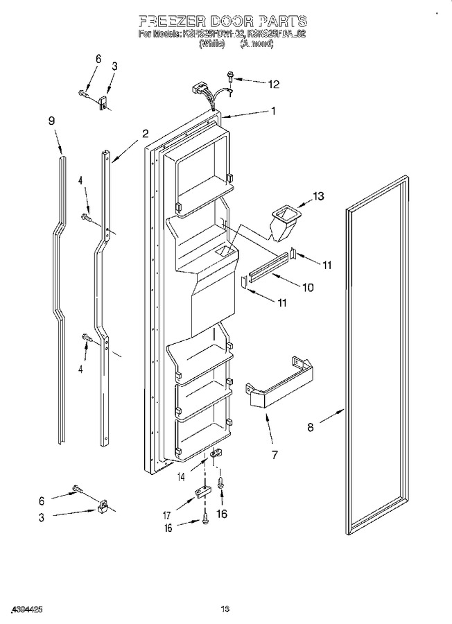 Diagram for KSRS25FDAL02