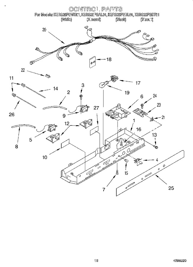 Diagram for KSRS25FGWH01