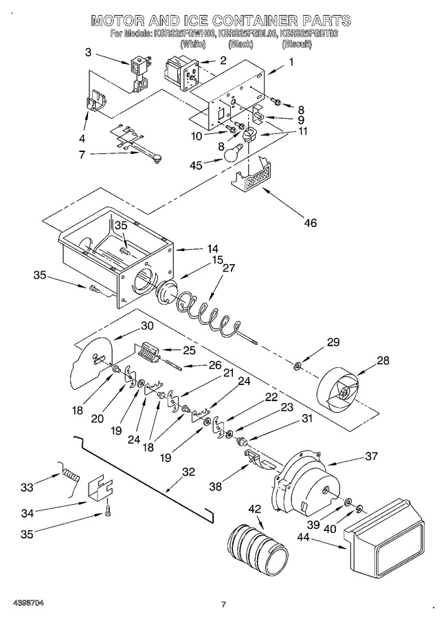 Diagram for KSRS25FGWH03