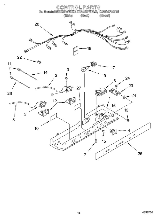 Diagram for KSRS25FGWH03