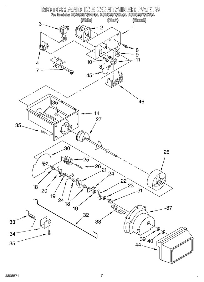 Diagram for KSRS25FGBL04