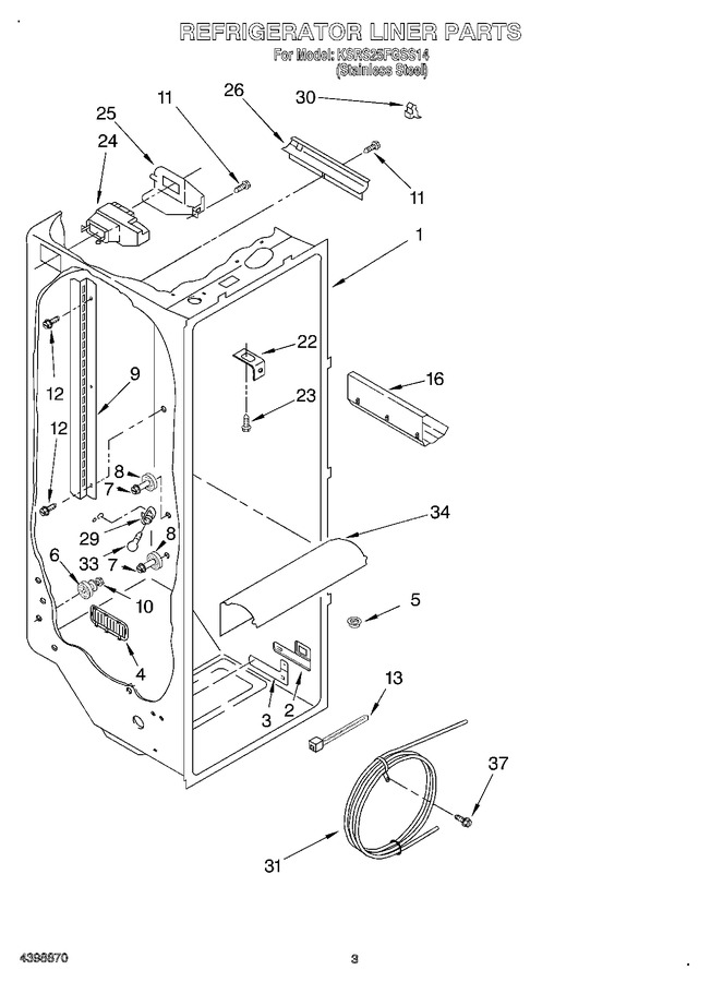 Diagram for KSRS25FGSS14