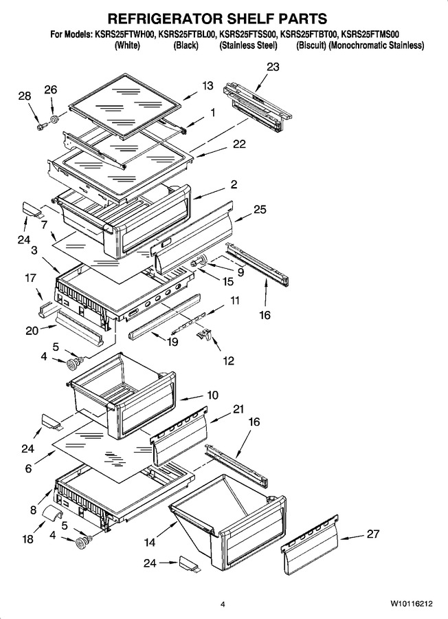 Diagram for KSRS25FTWH00