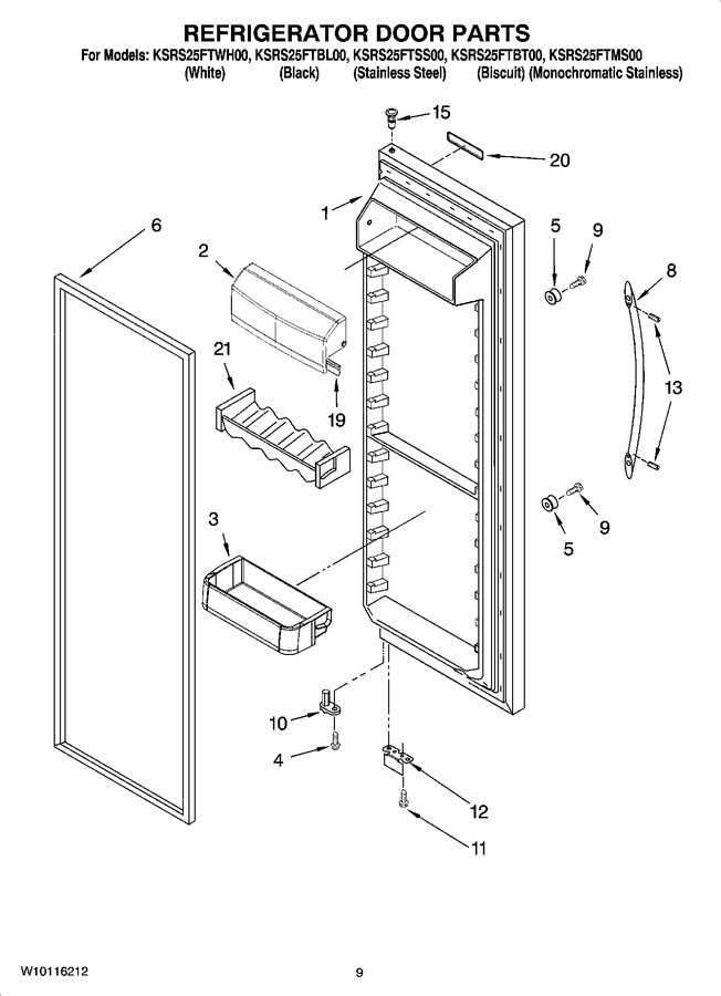 Diagram for KSRS25FTWH00