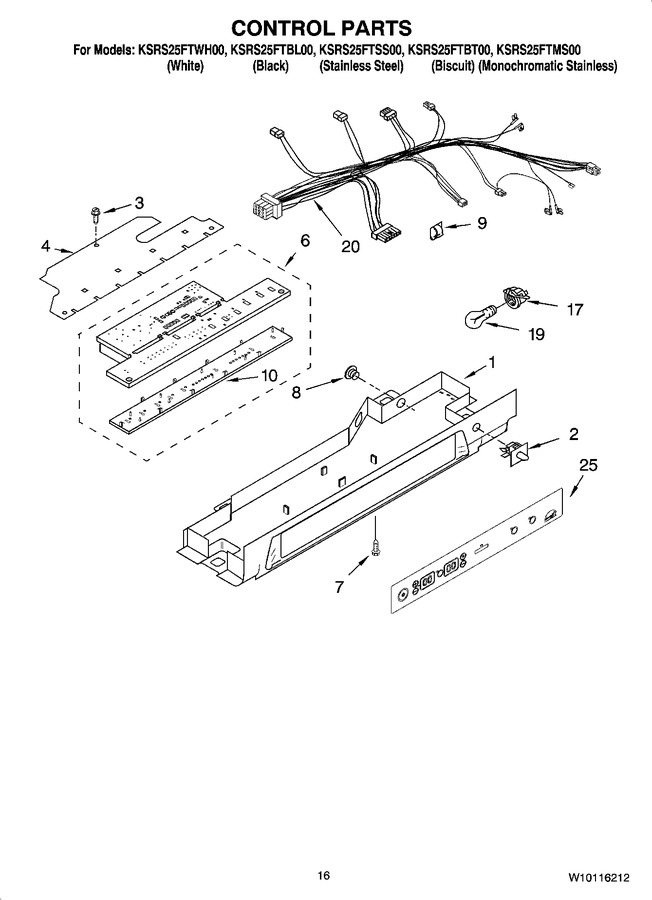 Diagram for KSRS25FTWH00