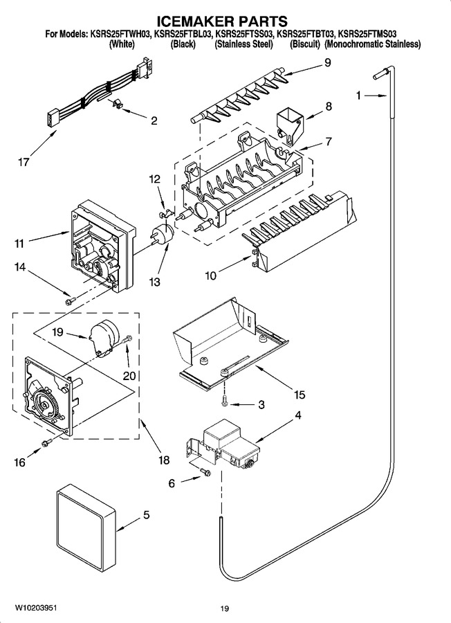 Diagram for KSRS25FTBL03
