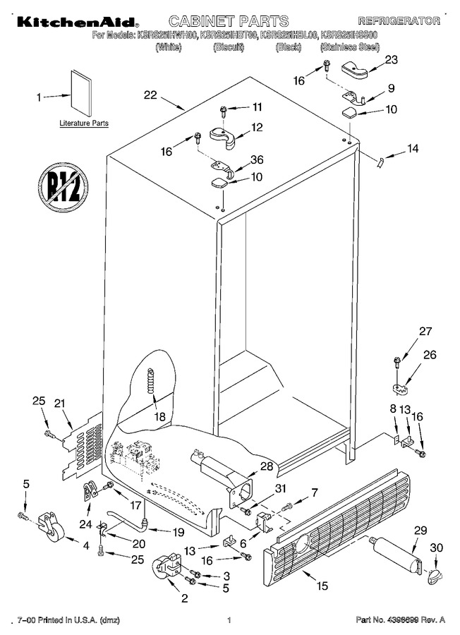 Diagram for KSRS25IHWH00