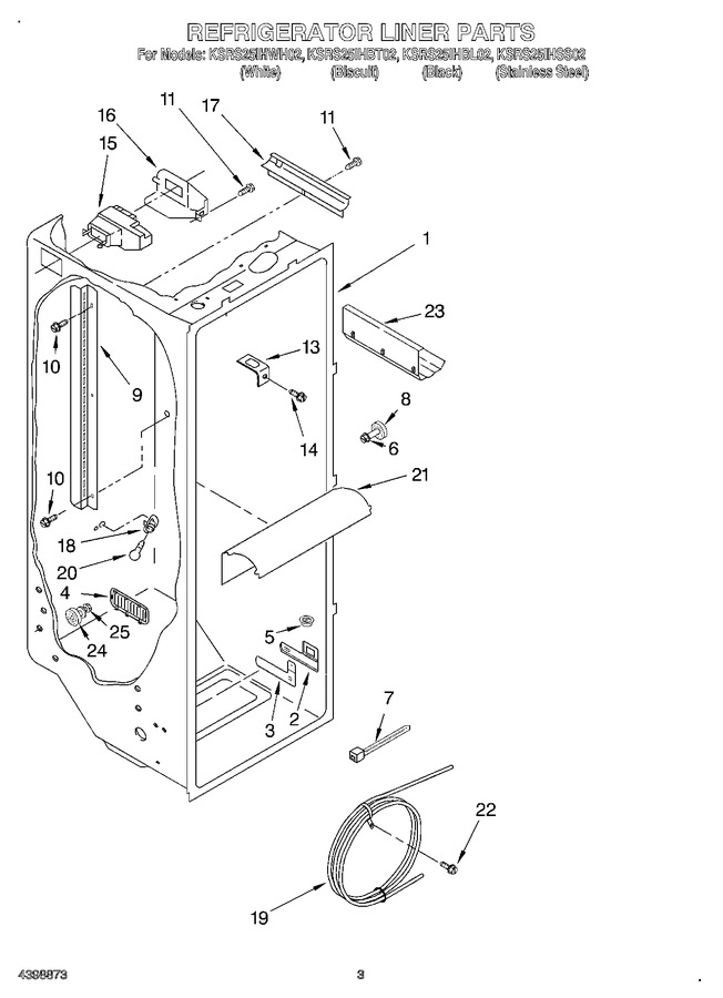 Diagram for KSRS25IHWH02