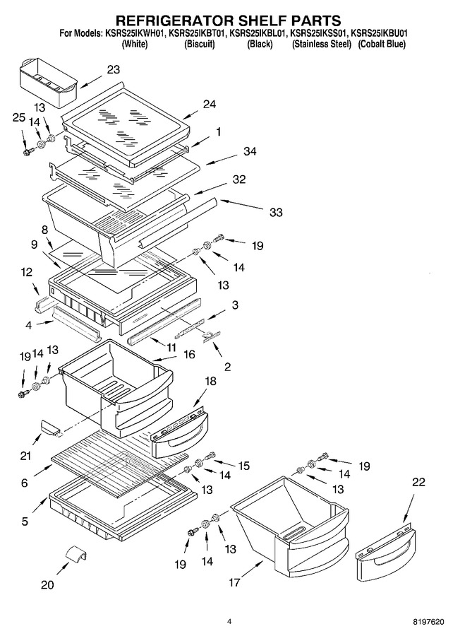 Diagram for KSRS25IKWH01
