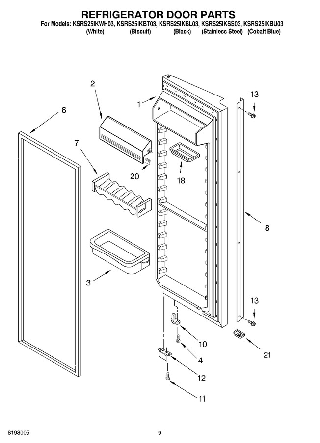 Diagram for KSRS25IKWH03