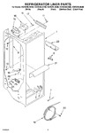 Diagram for 02 - Refrigerator Liner Parts