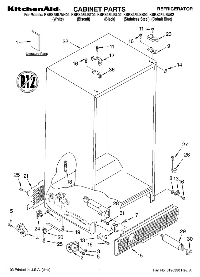 Diagram for KSRS25ILSS02