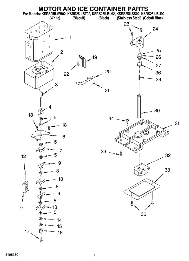 Diagram for KSRS25ILSS02
