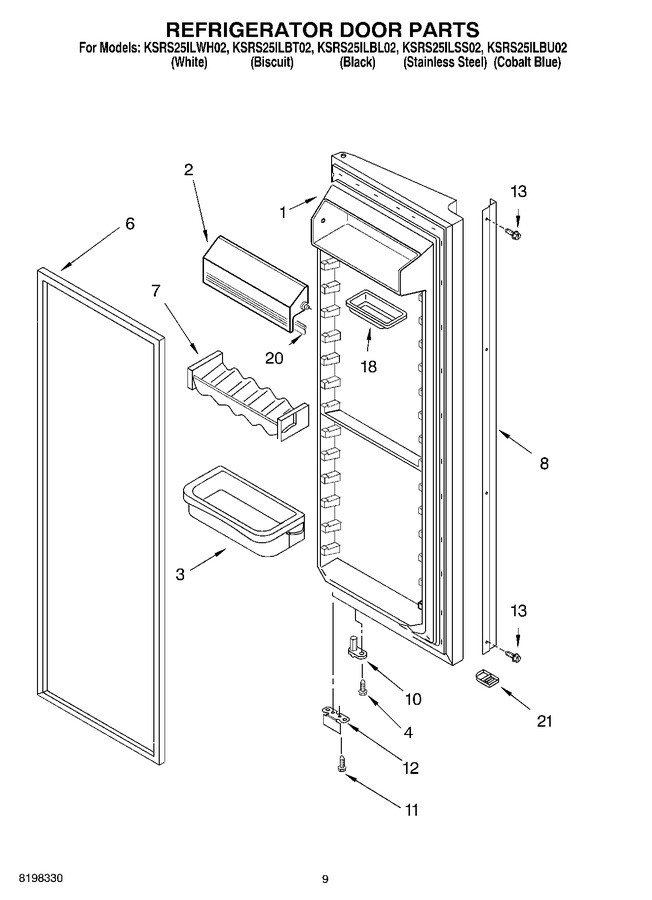Diagram for KSRS25ILBL02