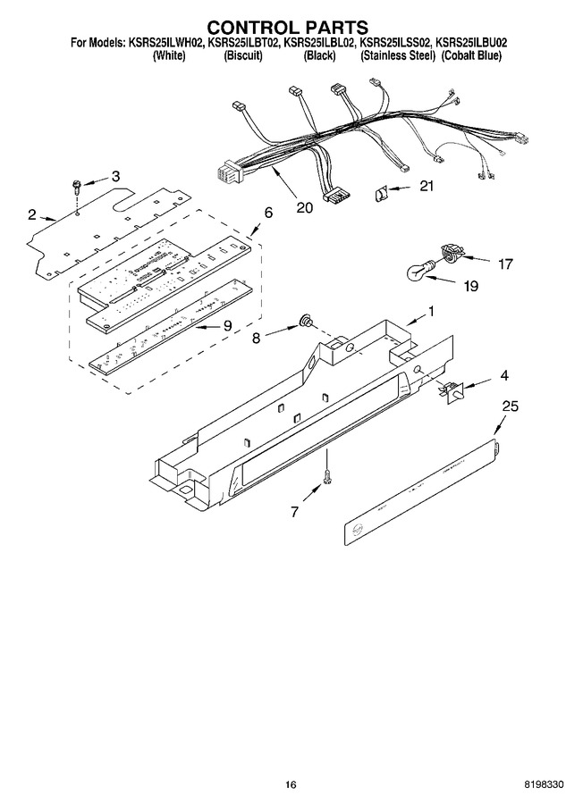 Diagram for KSRS25ILBL02