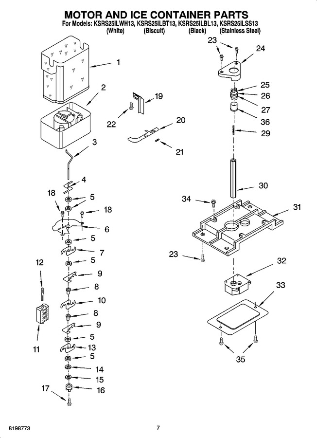 Diagram for KSRS25ILSS13
