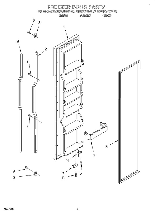 Diagram for KSRS25KGWH00