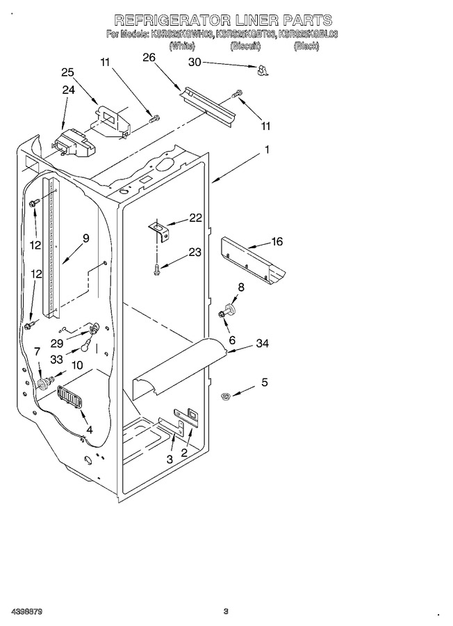 Diagram for KSRS25KGBT03