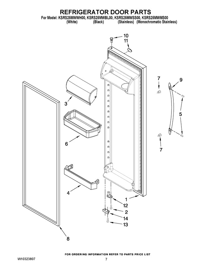 Diagram for KSRS25MWBL00