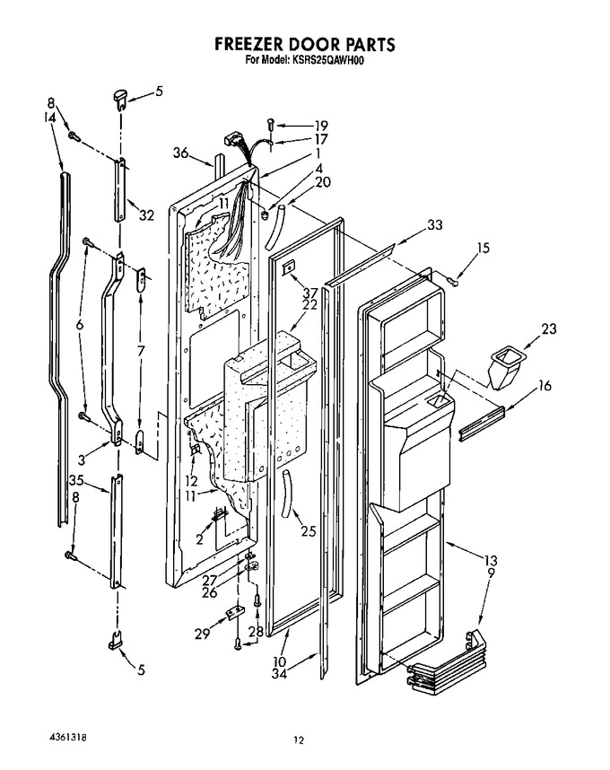 Diagram for KSRS25QAWH00