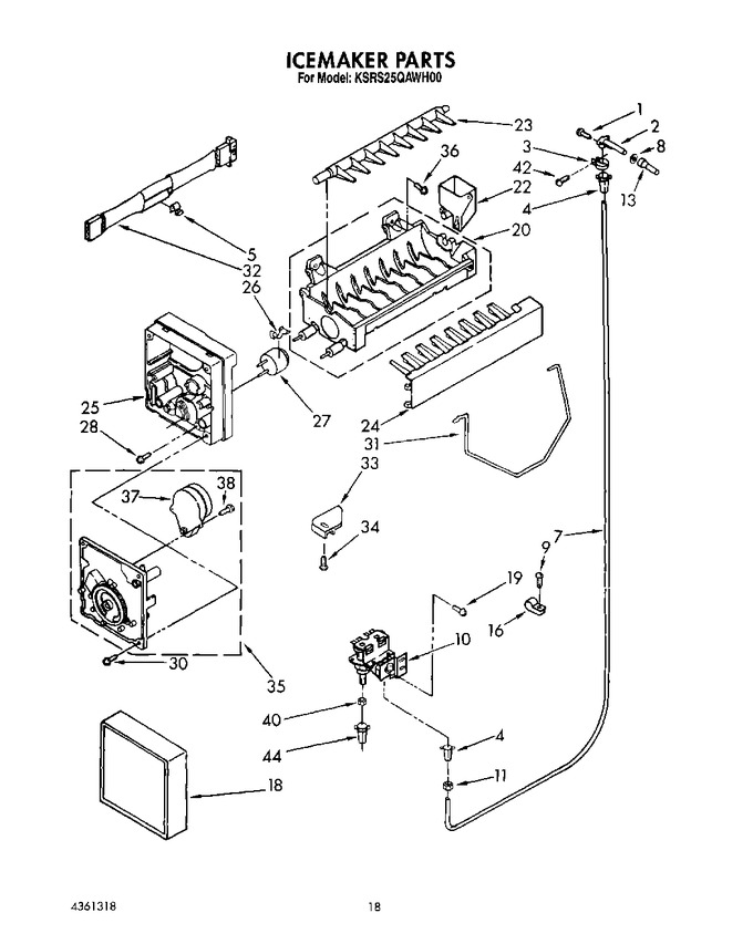 Diagram for KSRS25QAAL00