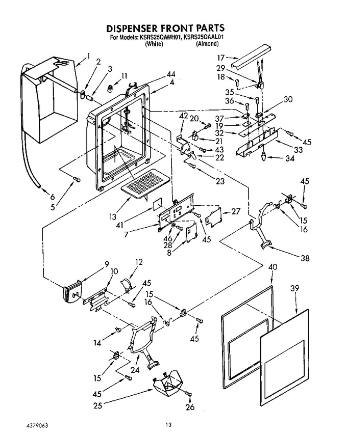 Diagram for KSRS25QAWH01