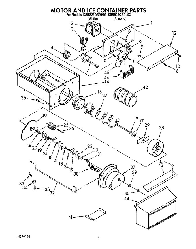 Diagram for KSRS25QAAL02