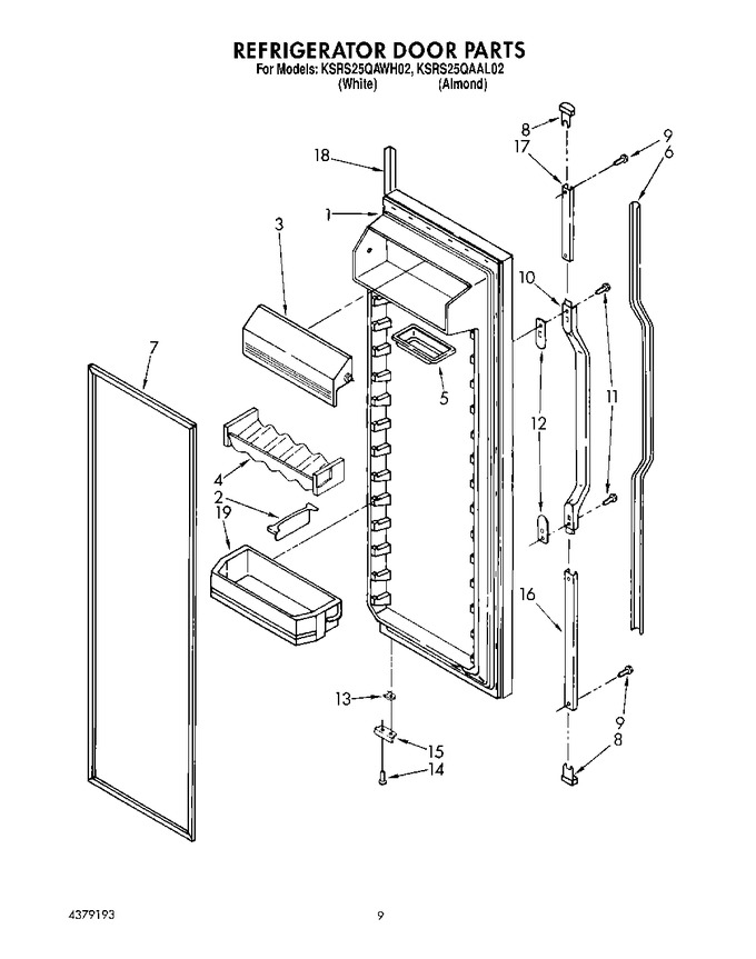 Diagram for KSRS25QAAL02