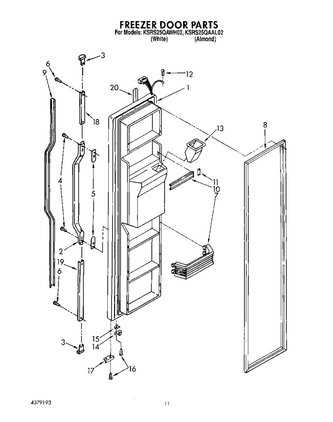 Diagram for KSRS25QAAL02