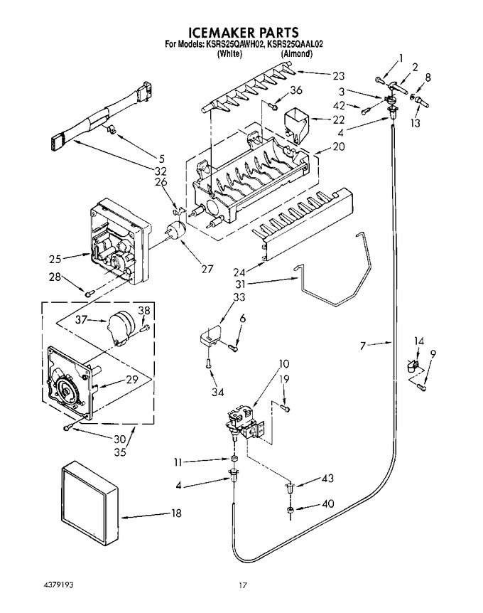 Diagram for KSRS25QAAL02