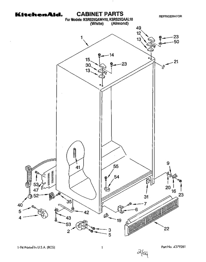 Diagram for KSRS25QAWH10