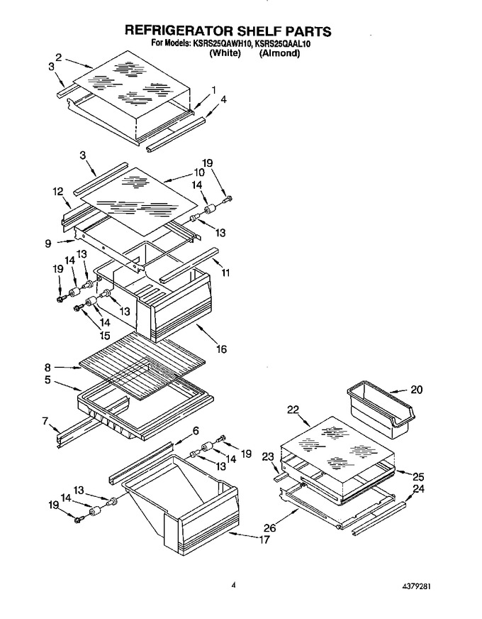 Diagram for KSRS25QAWH10