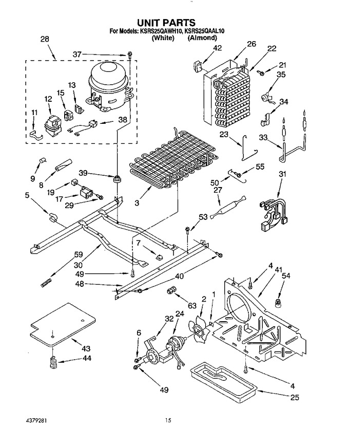 Diagram for KSRS25QAWH10