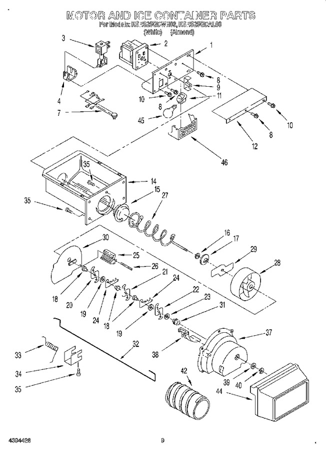 Diagram for KSRS25QDWH03