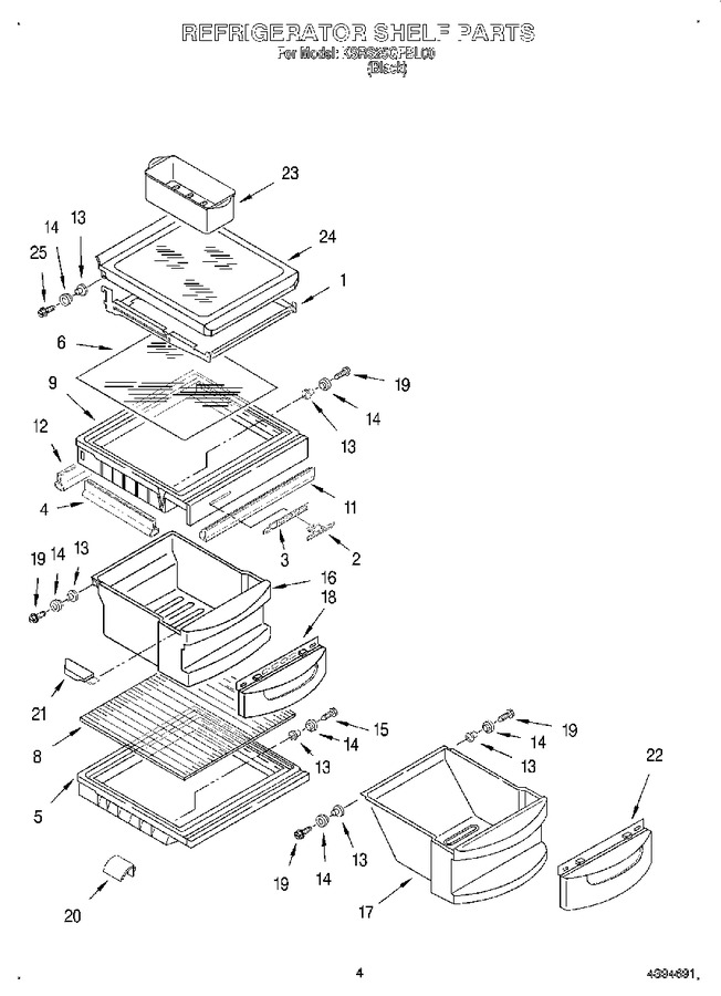 Diagram for KSRS25QFBL00