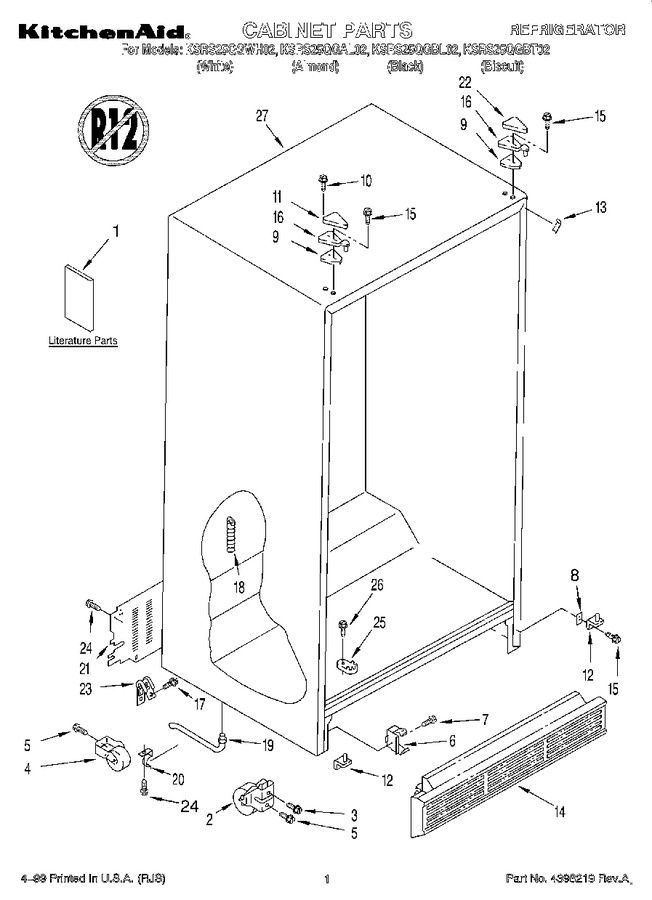 Diagram for KSRS25QGBL02