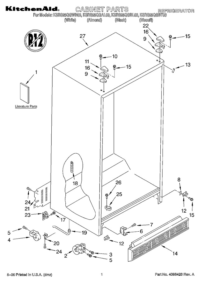 Diagram for KSRS25QGBT03