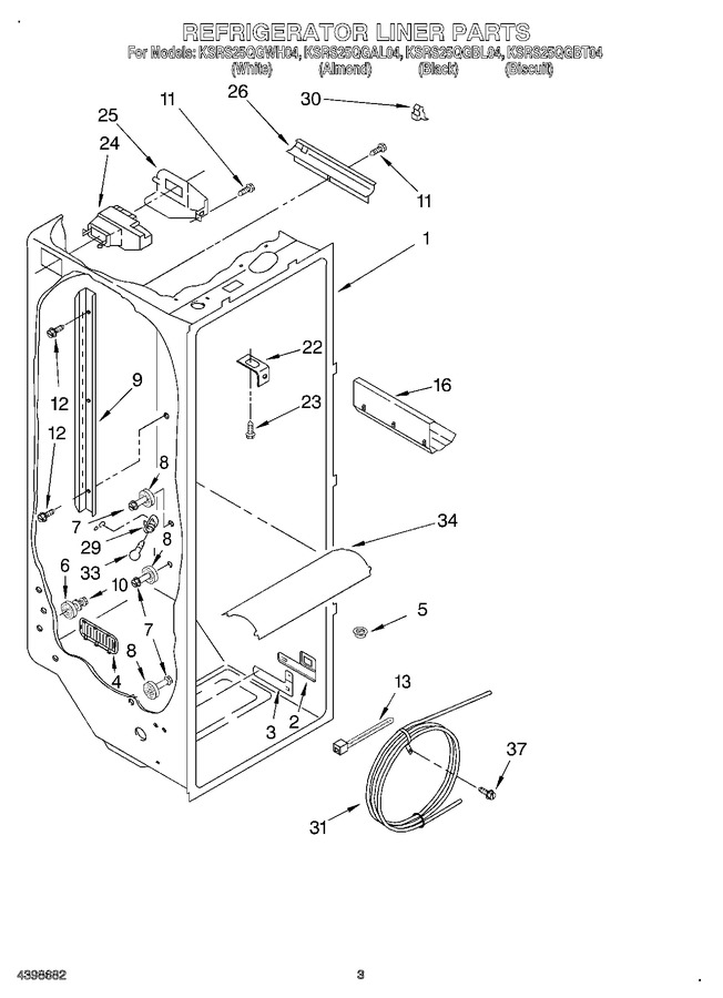 Diagram for KSRS25QGBL04