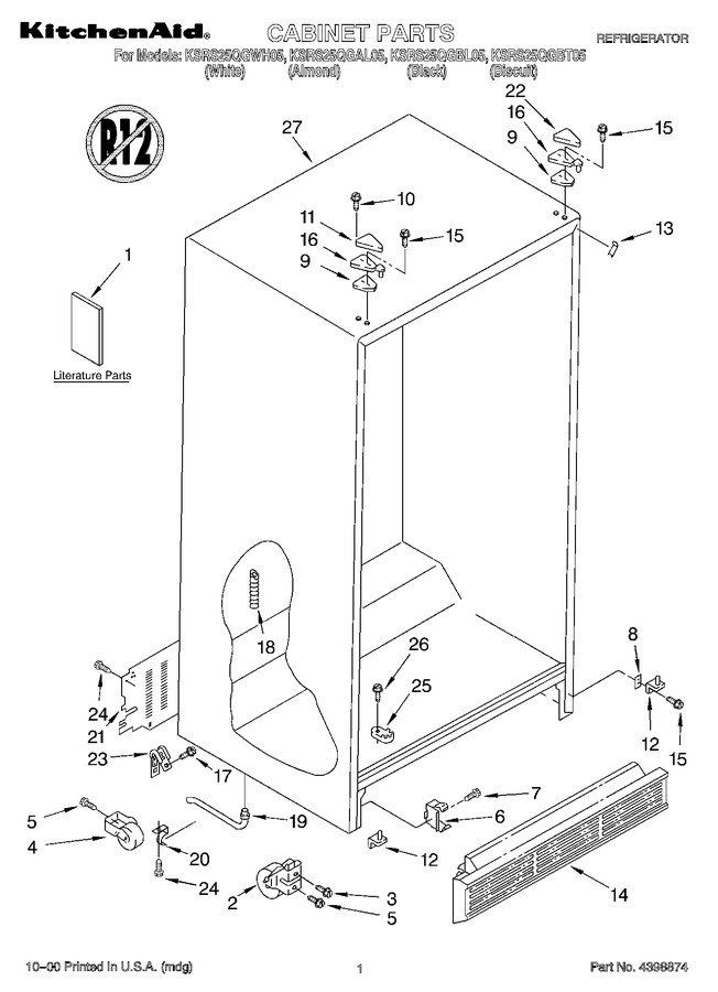 Diagram for KSRS25QGBT05