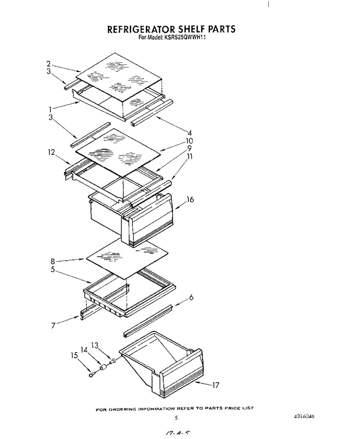 Diagram for KSRS25QWAL11