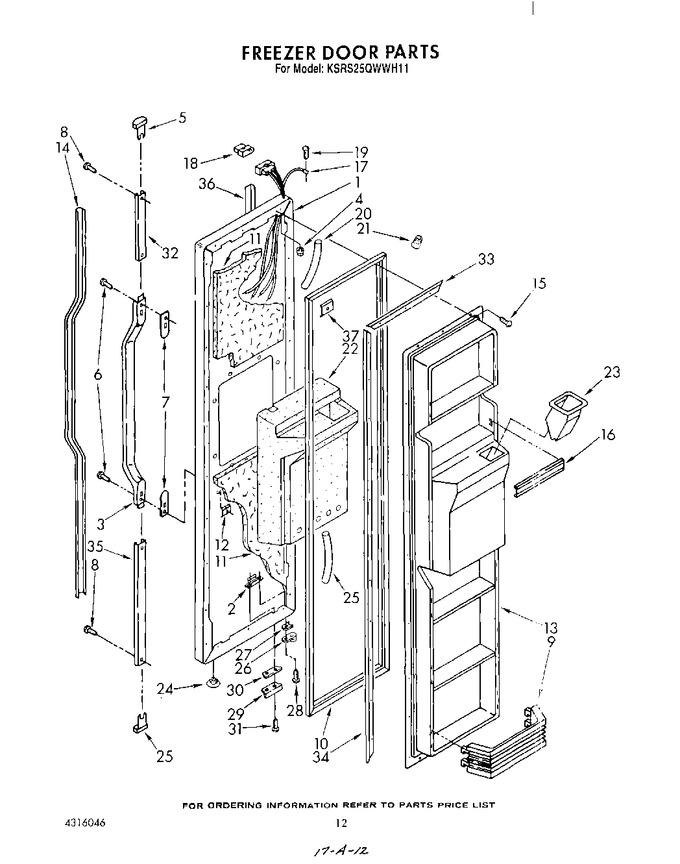 Diagram for KSRS25QWAL11
