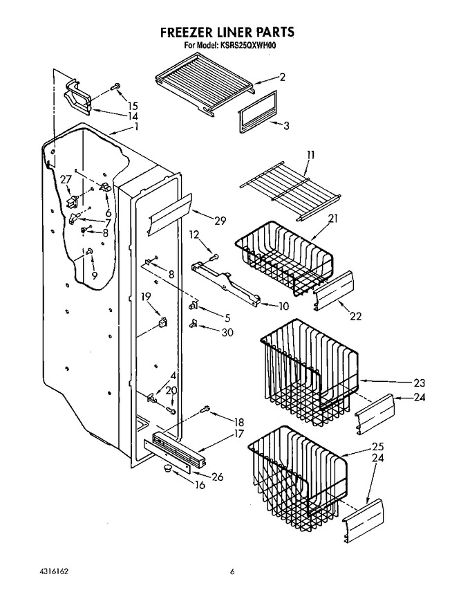 Diagram for KSRS25QXAL00