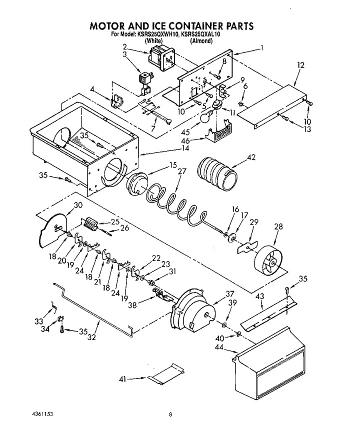 Diagram for KSRS25QXAL10