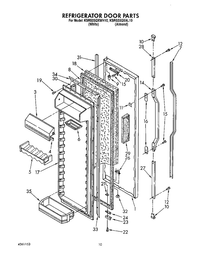 Diagram for KSRS25QXAL10