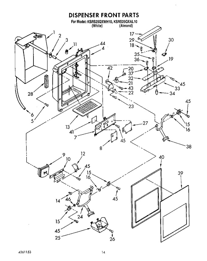 Diagram for KSRS25QXAL10