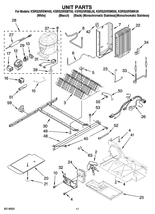 Diagram for KSRS25RSBT00