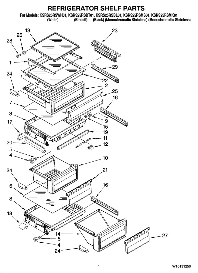 Diagram for KSRS25RSBT01
