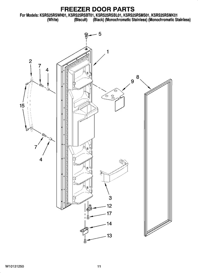 Diagram for KSRS25RSBT01