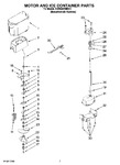 Diagram for 05 - Motor And Ice Container Parts