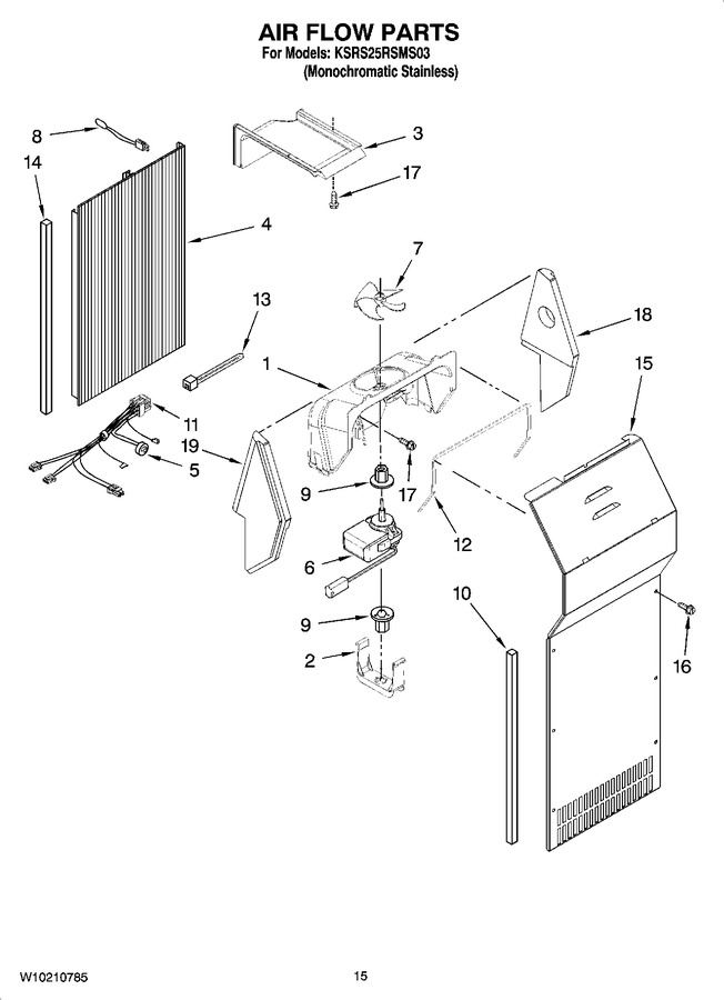 Diagram for KSRS25RSMS03